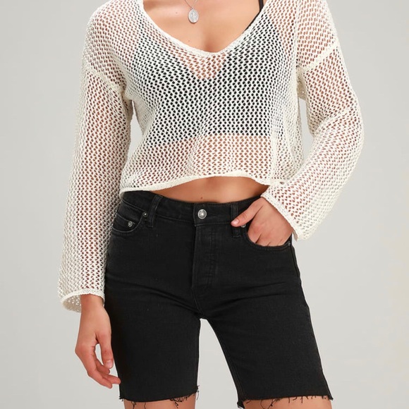 (Sold) Free People Avery High Waisted Bermuda Shor - Picture 3 of 8